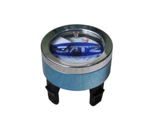 Self-luminous hub cover blue